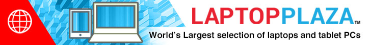 Laptop Plaza - We ship Notebooks / Laptops, PDAs, Projectors, LCD Monitors and Options worldwide.